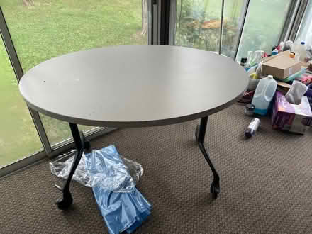 Photo of free Table with wheels (Bridgewater NJ) #2