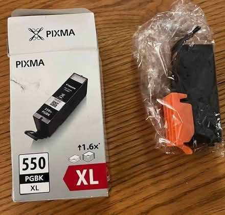 Photo of free Pixma Ink Cartridge 550 pgbk XL (Ironbridge TF8) #1