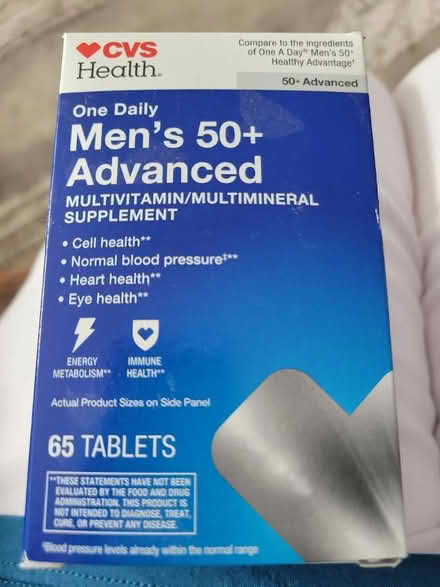 Photo of free Men's 50+ Advanced Vitamins - New (Arlington MA) #1