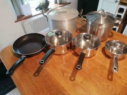 Photo of free Selection of pans (Crosby Ravensworth CA10) #1