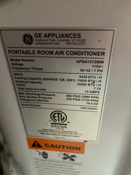 Photo of free Working ac unit on wheels (Bridgewater NJ) #3