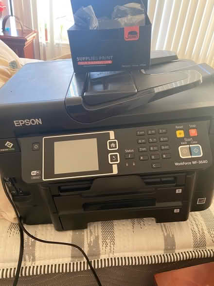 Photo of free Epson WF-3640 Print+Scan (Flawed) (San Jose) #1