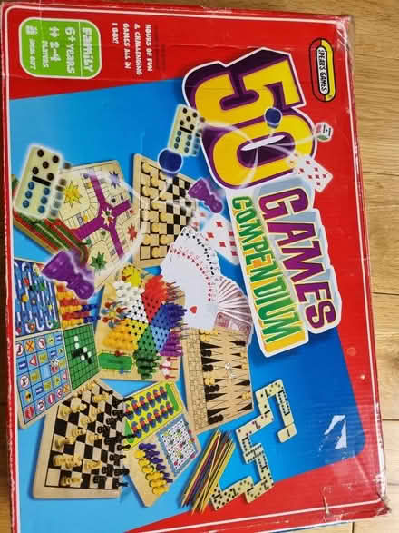 Photo of free Board Games - Battleships & '50 Games Compendium' (East Blatchington BN25) #2