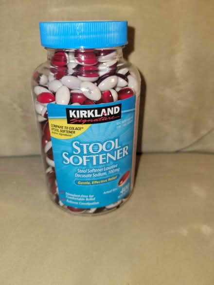 Photo of free NIB Kirkland Generic Stool Softener (Silver Spring) #1