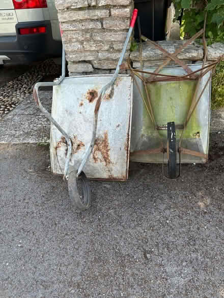 Photo of free Two Rusty Wheelbarrows (Weston-super-Mare BS23) #2