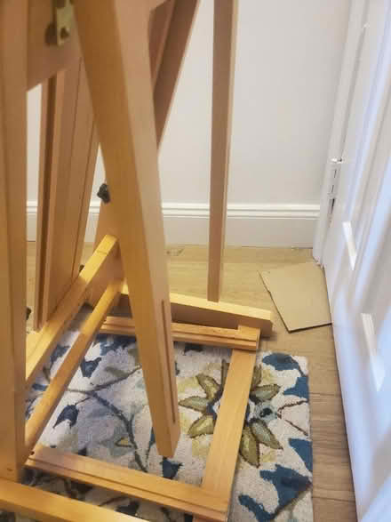 Photo of free Large wooden easel (South Beverly on Rantoul) #2