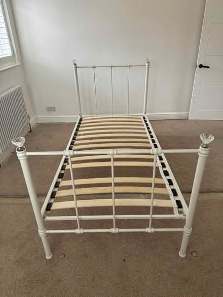 Photo of free Next white single bed (Dagenham RM10) #1