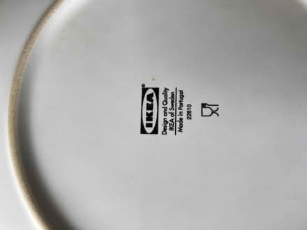 Photo of free White IKEA side plates 8”. 20cm diameter (Askew Road W12) #2