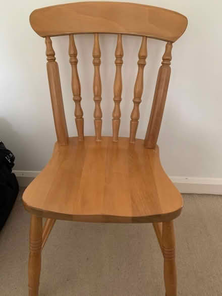 Photo of free Sturdy wooden chairs (Coleridge Ward CB1) #1