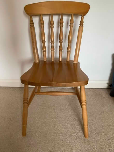 Photo of free Sturdy wooden chairs (Coleridge Ward CB1) #2