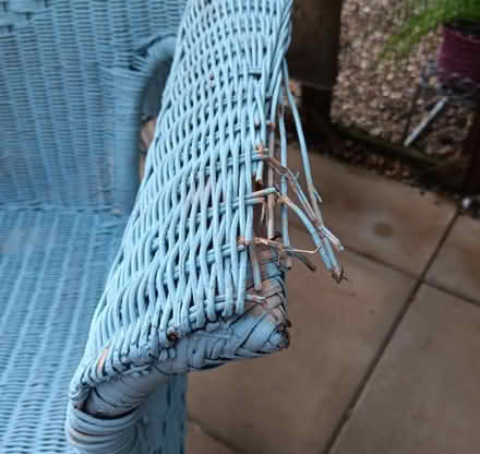 Photo of free Lloyd Loom Style Chair (St. Albans) #3