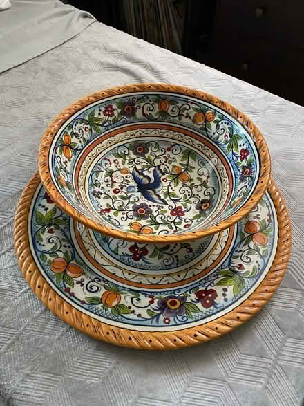 Photo of free Serving bowl & plate (Sharon Twp.) #1