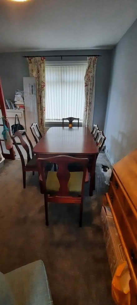 Photo of free Dining table and chairs (Law DD3) #4