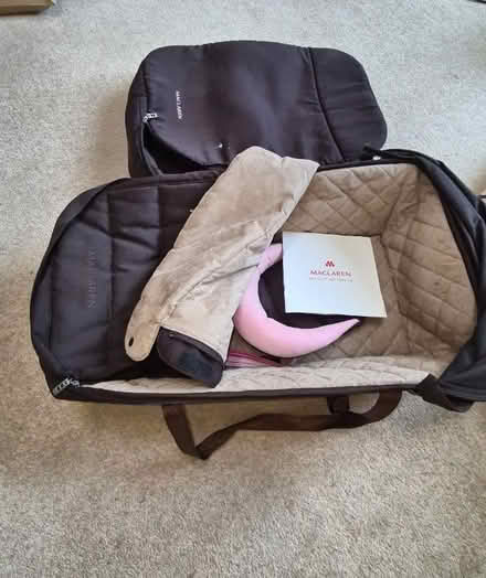 Photo of free Maclaren pushchair carrycot Techno xlr (Grove OX12) #2