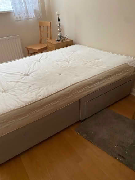 Photo of free Double bed with mattress (Croydon) #2
