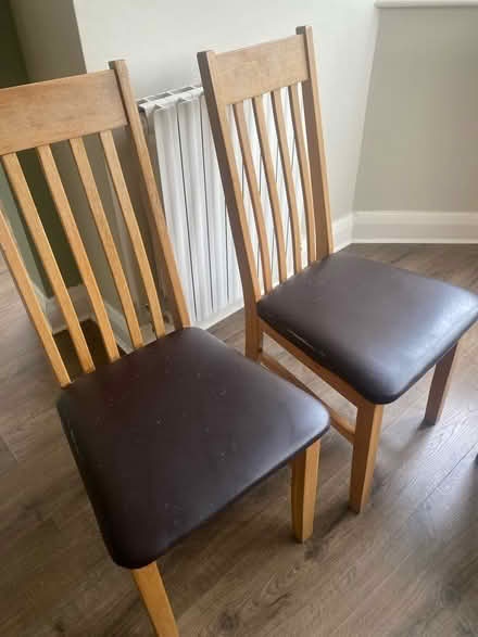 Photo of free 6 Dining Room Chairs (KT10) (Hinchley Wood) #3