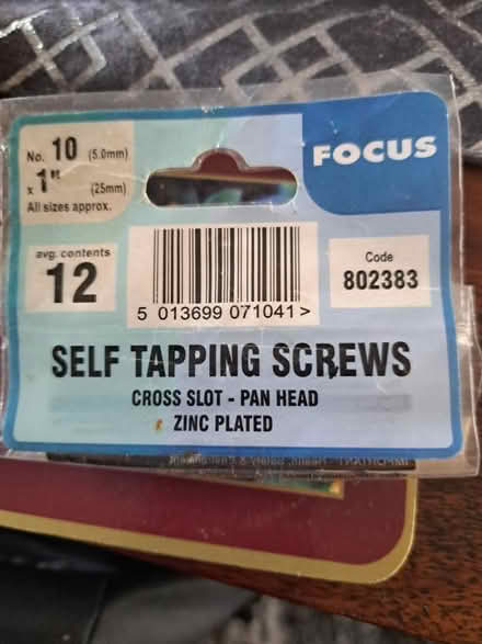 Photo of free Self Tapping Screws (Wokingham RG40) #1