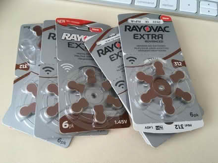 Photo of free Rayovac 312 hearing aid batteries (Haversham MK19) #1