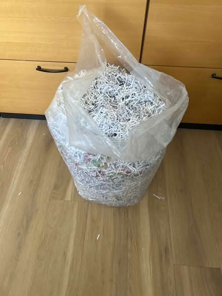 Photo of free Large Bag Shredded Paper (Measham, DE12) #1