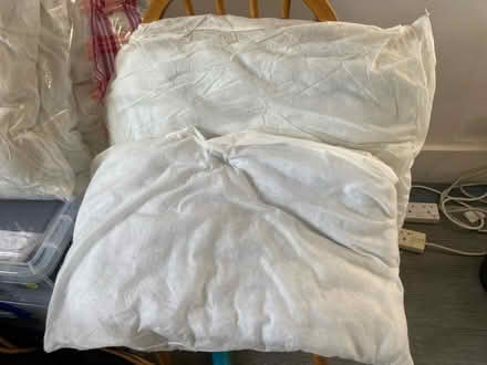 Photo of free 2 good pillows- manmade fibres (E5 UpperClapton) #1