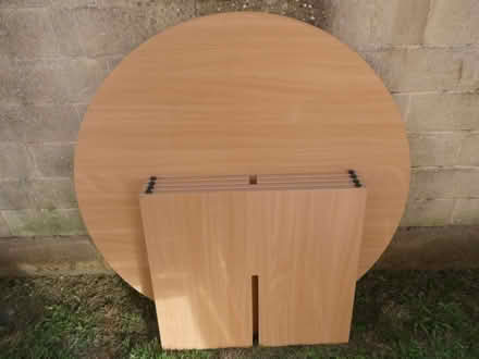 Photo of free Solid top Round Tables - need a little work (Twerton) #2
