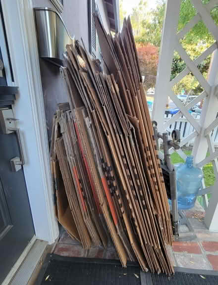 Photo of free Moving boxes and wrapping (Near Shoreline/El Camino Real) #1