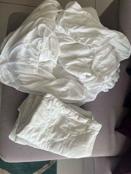 Photo of free Double mattress & pillow protectors (Fulham SW6) #1