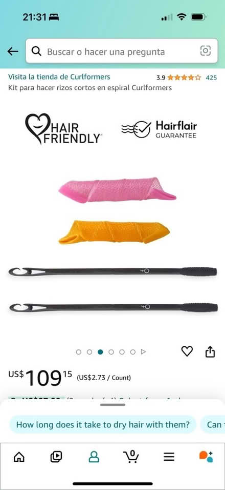 Photo of free Curlformers (Shoreline Blvd-Middlefield Rd) #4