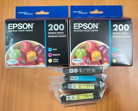 Photo of free Epson printer ink cartridges (1690 Swan Lake Ave, Swanville) #1