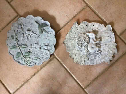 Photo of free Two garden wall plaques (Vinters Park) #1