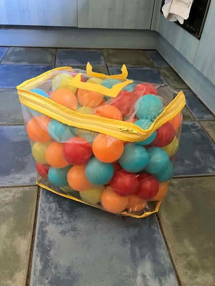 Photo of free Bag of plastic play balls (New Marston OX3) #1