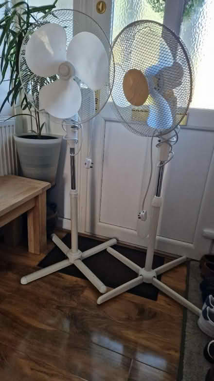 Photo of free Two fans on stands (Oadby) #1