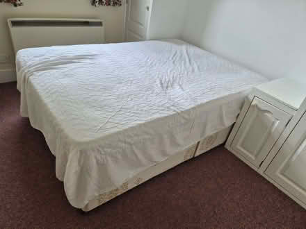Photo of free Double bed and mattress (Merton SW19) #1