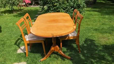 Photo of free Dining Table & 4 Chairs (Slinfold RH13) #1