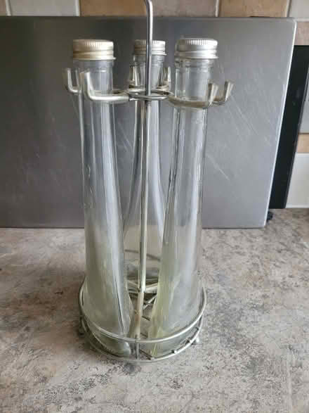 Photo of free Bottles in a stand (Bernards Heath AL1) #1