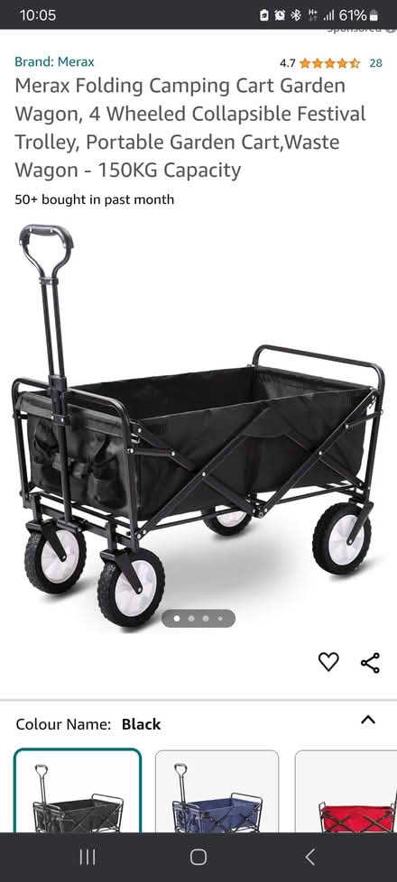 Photo of Foldable camping trolley (NP4) #1