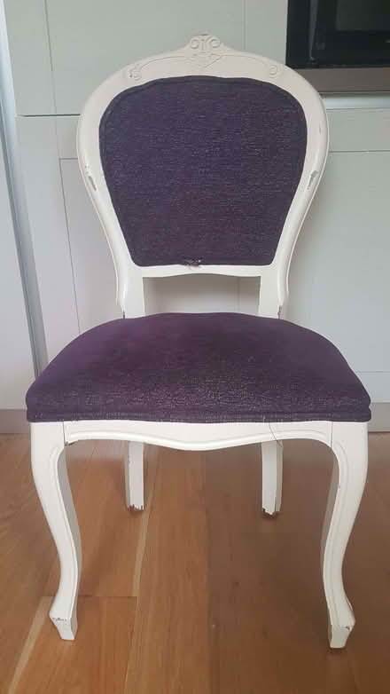 Photo of free 9 white Louis style chairs (Sunningdale SL5) #1