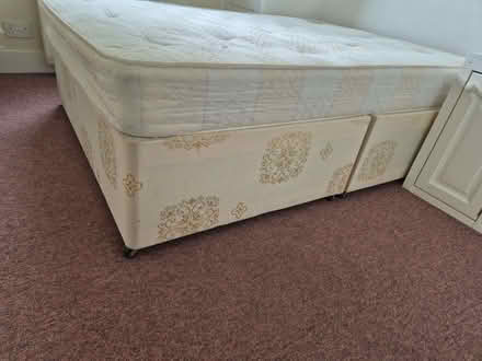 Photo of free Double bed and mattress (Merton SW19) #2