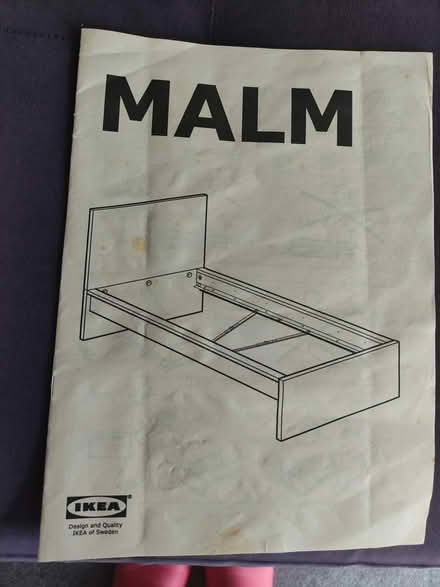 Photo of free IKEA MALM white single bed (Melksham SN12) #1