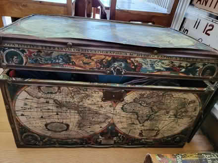 Photo of free Large antique map chest trunk (Hallam Fields, Ilkeston) #1