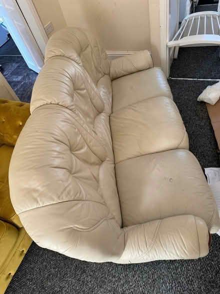 Photo of free 3 seater leather sofa (Walsall) #1