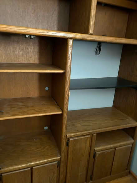 Photo of free Armoire and bookshelf (North Brunswick) #1