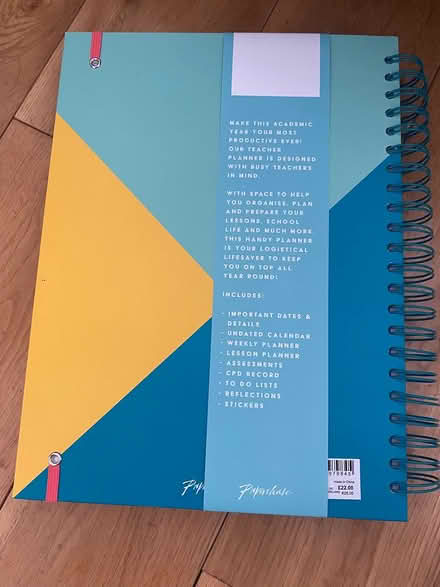 Photo of free Paperchase teacher planner (WN4) #2