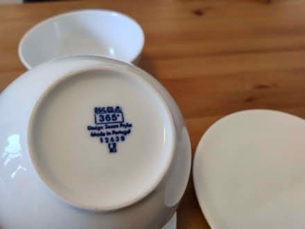 Photo of free Ikea bowls and side plates (Broughton MK10) #2