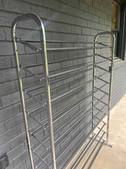 Photo of free Metal shoe rack (Broad Run) #1