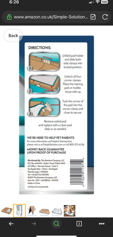Photo of free Puppy pee pad placeholder (New Marston OX3) #4
