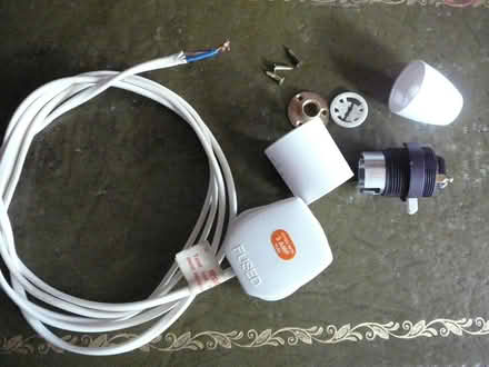 Photo of free BC Light fitting for wooden lamp (SG17 (Shefford)) #1