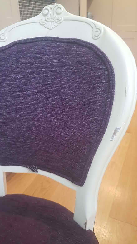 Photo of free 9 white Louis style chairs (Sunningdale SL5) #4
