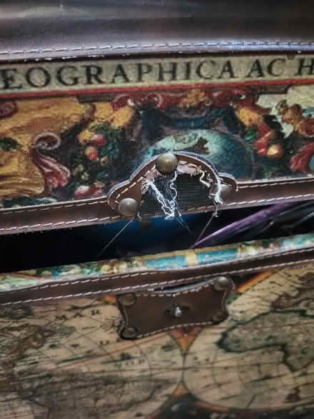 Photo of free Large antique map chest trunk (Hallam Fields, Ilkeston) #4