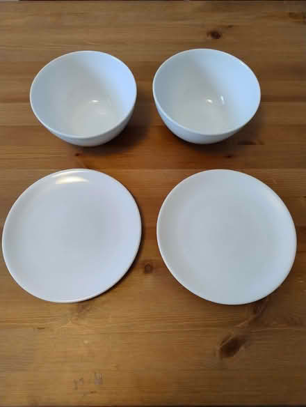 Photo of free Ikea bowls and side plates (Broughton MK10) #4